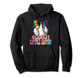 Tie Dye Baseball Little Sister Mom Mama Hoodie - Novelty Apparel Unisex - T-Shirt, Sweatshirt, Hoodie