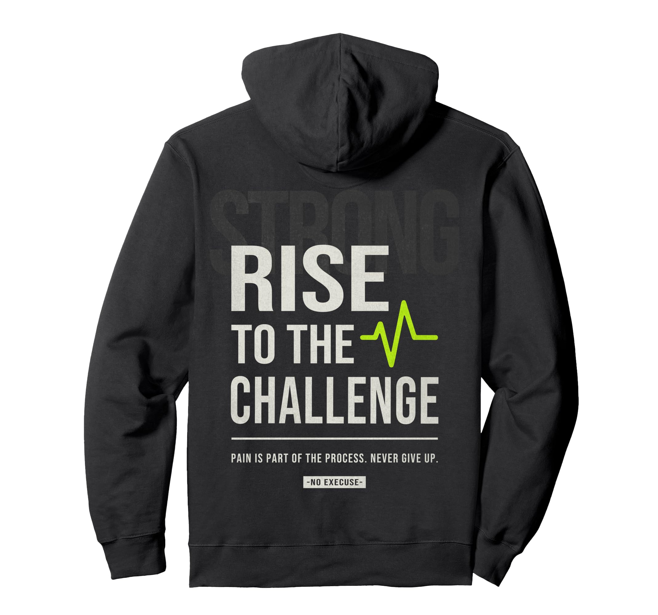 Fitness Y2K Gym Training Back Yoga Sport Hoodie - Graphic Print Unisex - T-Shirt, Sweatshirt, Hoodie