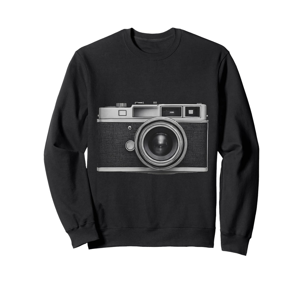 Camera Lover Photography Gift Sweatshirt - Custom Art Print Men Women - T-Shirt, Sweatshirt, Hoodie