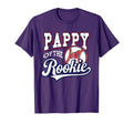 Grandpa Pappy Number 1 Rookie Baseball T-Shirt - Fun Novelty Design Unisex - T-Shirt, Sweatshirt, Hoodie
