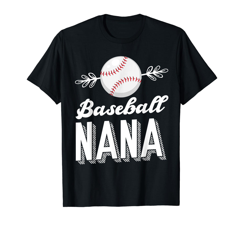 Baseball Nana Mothers Day T-Shirt - Unique Graphic Unisex - T-Shirt, Sweatshirt, Hoodie