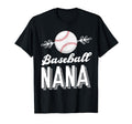 Baseball Nana Mothers Day T-Shirt - Unique Graphic Unisex - T-Shirt, Sweatshirt, Hoodie