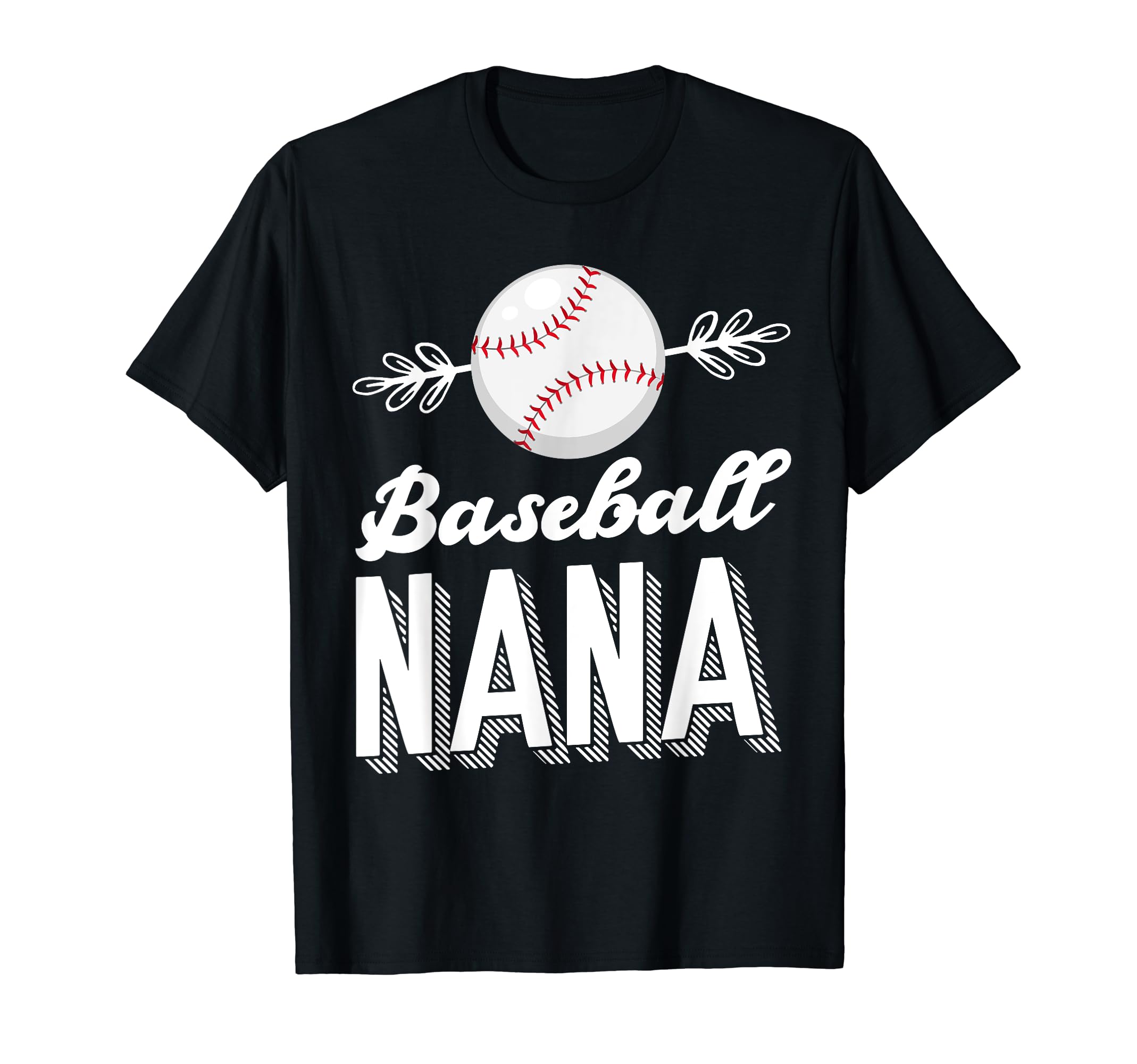 Baseball Nana Mothers Day T-Shirt - Unique Graphic Unisex - T-Shirt, Sweatshirt, Hoodie