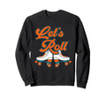 Roller Skating Skate 1970S Sweatshirt - Minimalist Print for Adults - T-Shirt, Sweatshirt, Hoodie