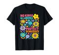 No Kings America We People Boho Floral T-Shirt - Streetwear Style Unisex - T-Shirt, Sweatshirt, Hoodie