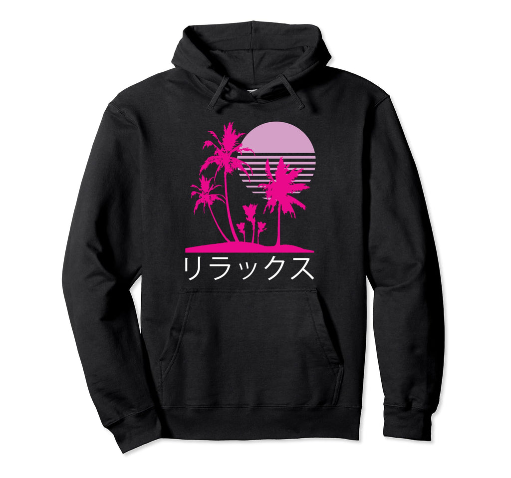 Aesthetic Vaporwave 1980S 1990S Otaku Hoodie - Custom Art Print for Adults - T-Shirt, Sweatshirt, Hoodie