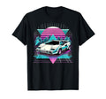 Synthwave Retrowave 80S Sports Car T-Shirt - Custom Art Print Unisex - T-Shirt, Sweatshirt, Hoodie