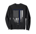 Usa Flag Bat Travis Blankenhorn Sweatshirt - Unique Graphic for Adults - T-Shirt, Sweatshirt, Hoodie