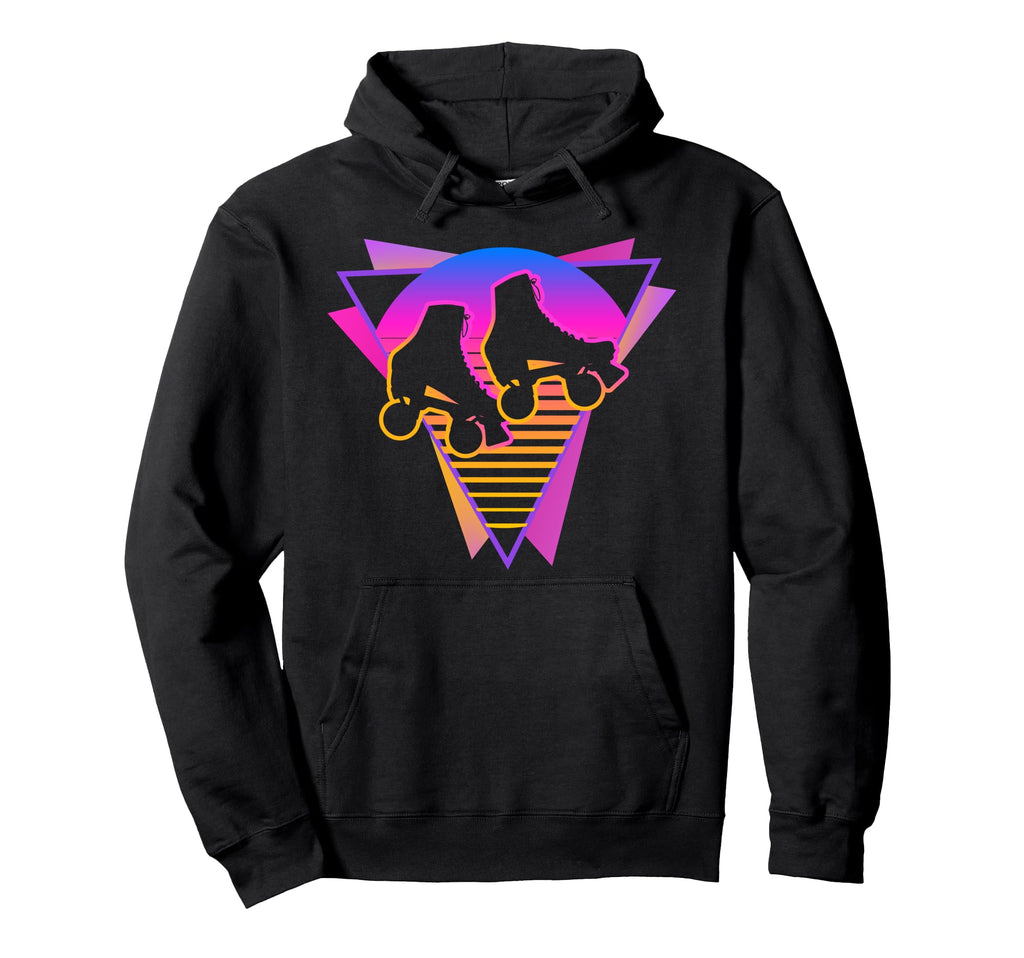 Roller Skating Skate Vaporwave Hoodie - Casual Everyday Wear Men Women - T-Shirt, Sweatshirt, Hoodie