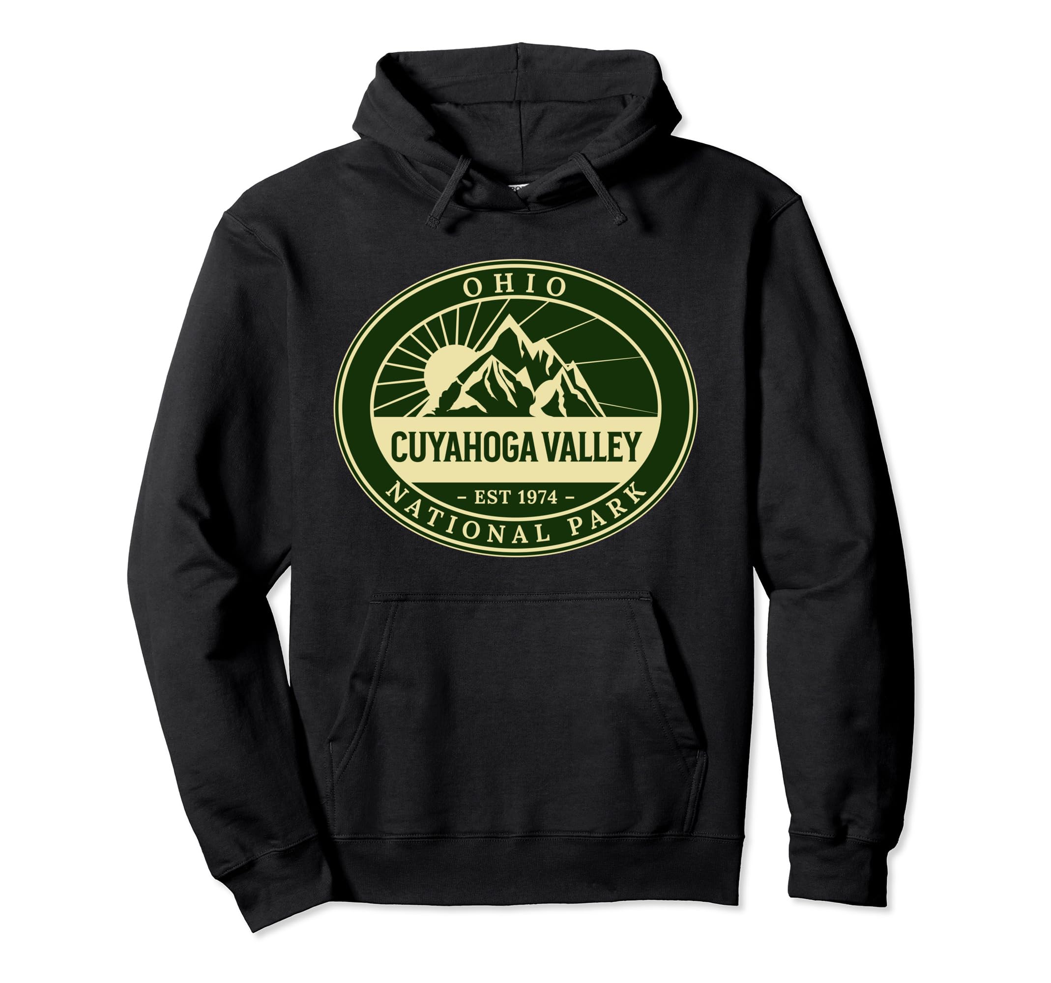 Cuyahoga Valley National Park Ohiohike Hoodie - Unique Graphic Unisex - T-Shirt, Sweatshirt, Hoodie