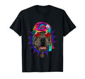 Tie Dye Hippie Pit Bull Hippiness T-Shirt - Minimalist Print for Adults - T-Shirt, Sweatshirt, Hoodie