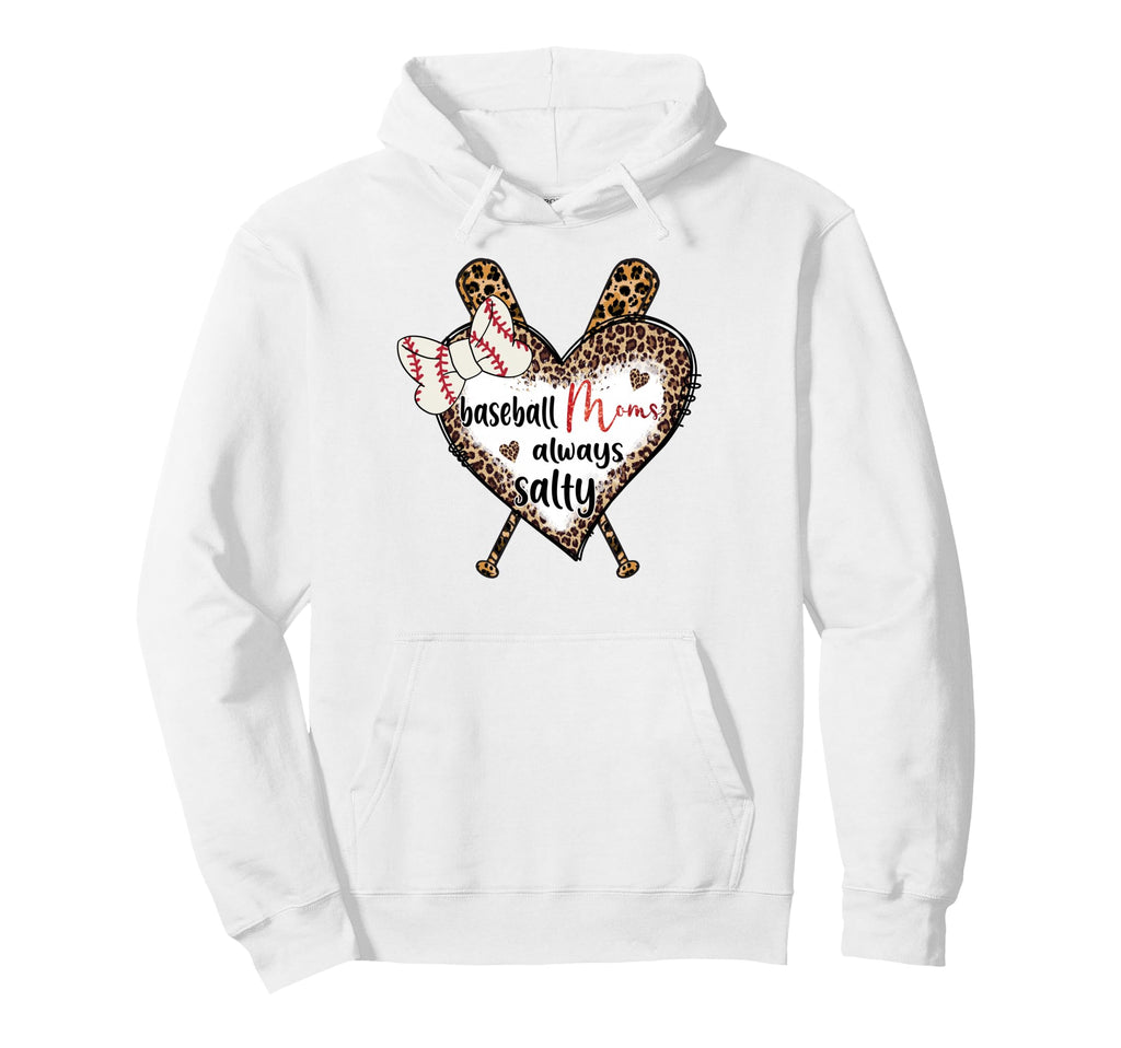 Mom Squad Leopard Baseball Mother Sport Hoodie - Streetwear Style Unisex - T-Shirt, Sweatshirt, Hoodie