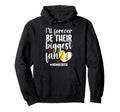 Their Biggest Fan Mom Both Baseball Hoodie - Trendy Graphic Men Women - T-Shirt, Sweatshirt, Hoodie