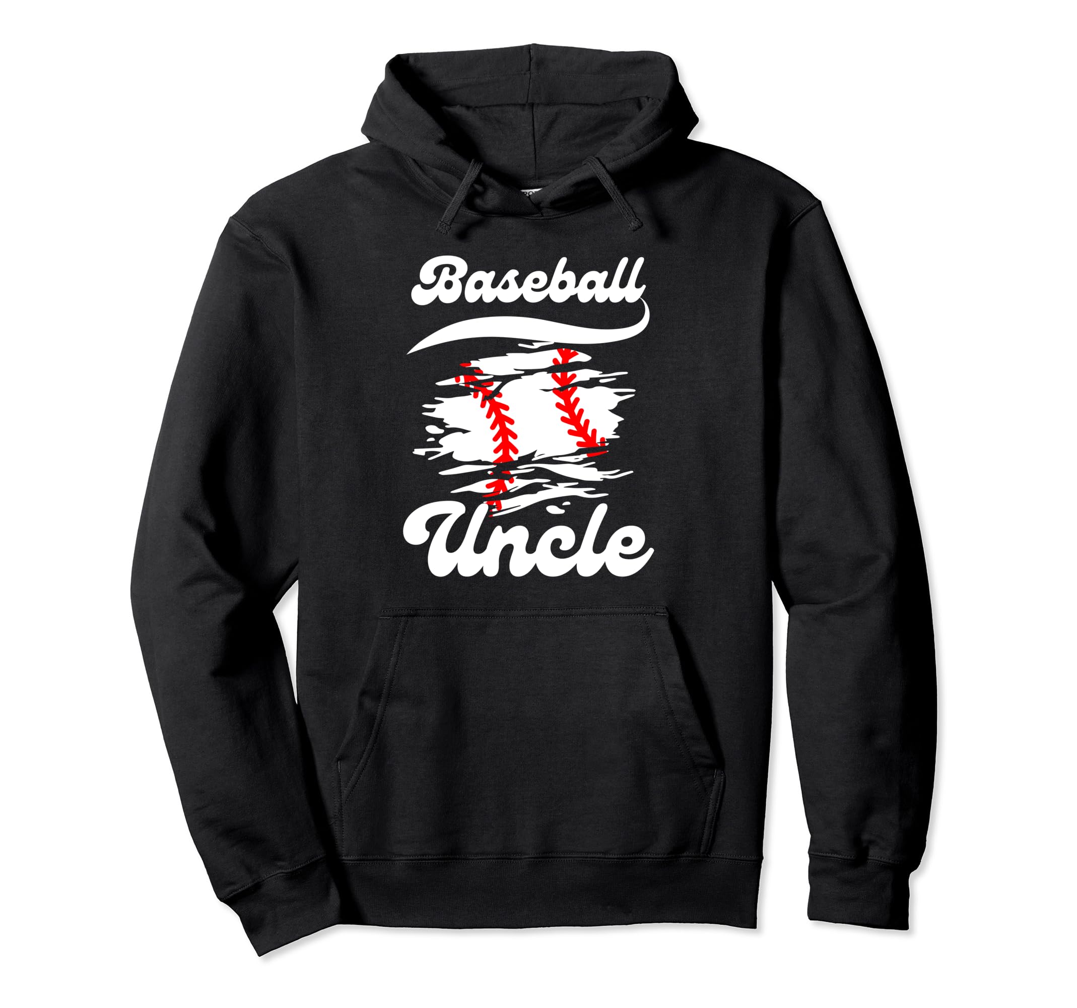 Baseball Uncle Family Matching Funny Hoodie - Trendy Graphic Unisex - T-Shirt, Sweatshirt, Hoodie