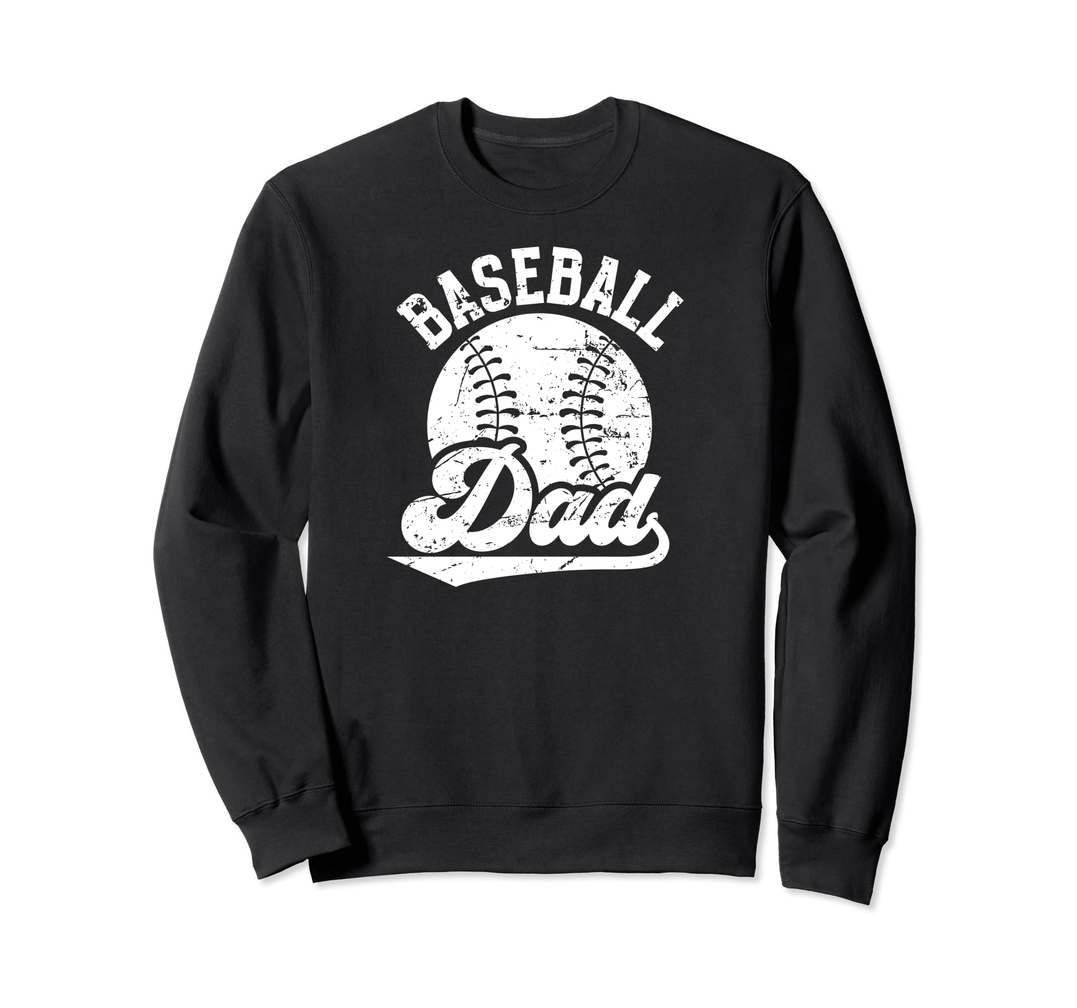 Baseball Dad Baseball Player Father Sweatshirt - Minimalist Print Men Women - T-Shirt, Sweatshirt, Hoodie