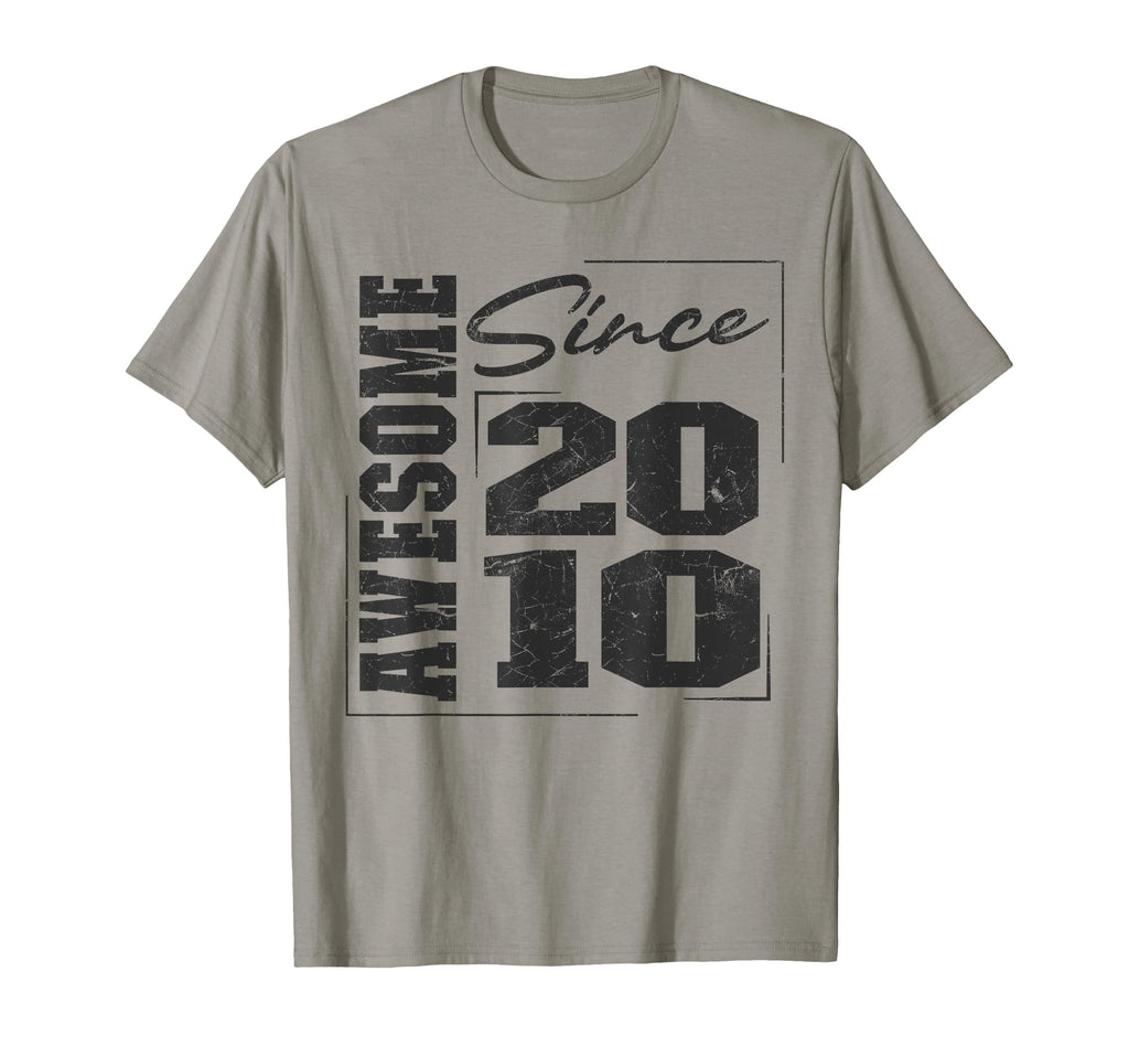 Born 2010 Varsity Awesome Since 2010 T-Shirt - Trendy Graphic Unisex - T-Shirt, Sweatshirt, Hoodie