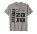 Born 2010 Varsity Awesome Since 2010 T-Shirt - Trendy Graphic Unisex - T-Shirt, Sweatshirt, Hoodie