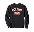 Poland Flag Distressed Country Polska Sweatshirt - Unique Graphic Unisex - T-Shirt, Sweatshirt, Hoodie