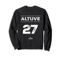 Jose Altuve 27 Mlbpa Houston Sweatshirt - Custom Art Print for Adults - T-Shirt, Sweatshirt, Hoodie