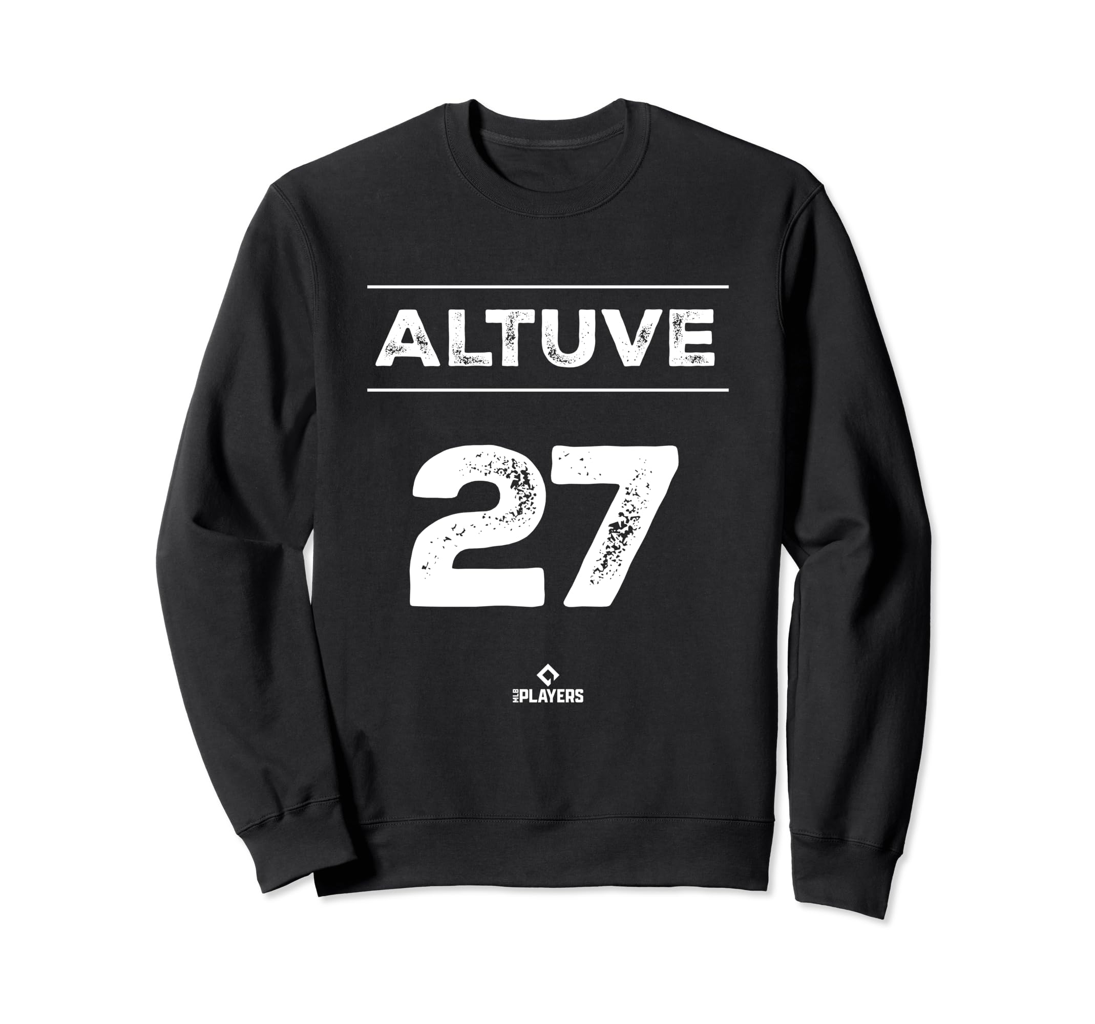 Jose Altuve 27 Mlbpa Houston Sweatshirt - Custom Art Print for Adults - T-Shirt, Sweatshirt, Hoodie