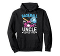 Baseball Or Bows Uncle Loves You Gender Hoodie - Aesthetic Graphic Unisex - T-Shirt, Sweatshirt, Hoodie