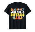 Somebodys Loud Mouth Softball Mama T-Shirt - Custom Art Print for Adults - T-Shirt, Sweatshirt, Hoodie