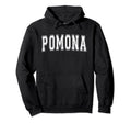 Pomona Ca California Usa Sports Varsity Hoodie - Minimalist Print Unisex - T-Shirt, Sweatshirt, Hoodie
