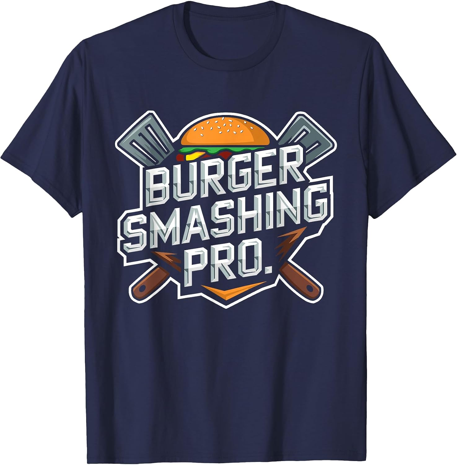 BBQ Enthusiast Grill Master Crispy Burger Fan - Adult & Kids T-Shirts, Sweatshirts & Hoodies apparel design preview 1