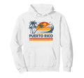 Puerto Rico Vacation Sunset 70S Beach Hoodie - Custom Art Print Men Women - T-Shirt, Sweatshirt, Hoodie