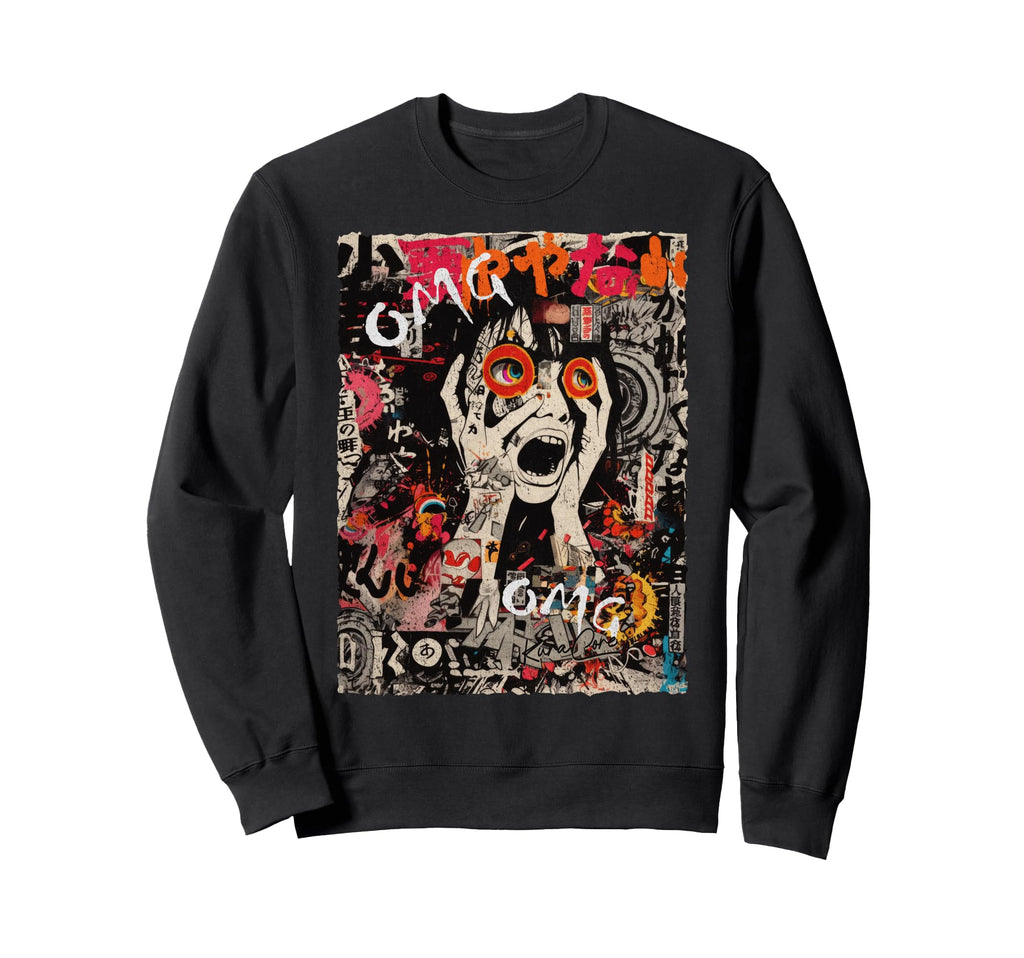 Japan Streetwear Cyberpunk Y2K Hip Sweatshirt - Streetwear Style Unisex - T-Shirt, Sweatshirt, Hoodie