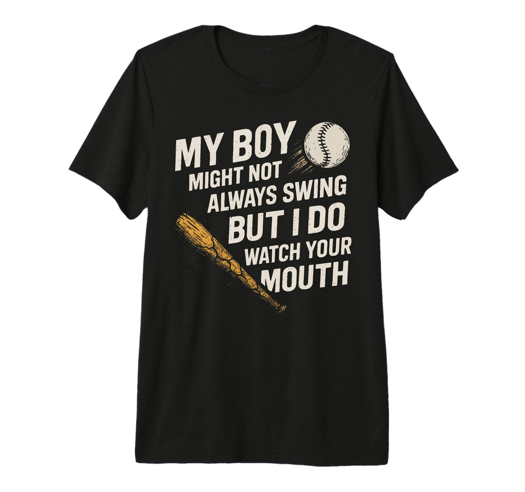 My Might Not Always Swing But I Do T-Shirt - Minimalist Print Men Women - T-Shirt, Sweatshirt, Hoodie
