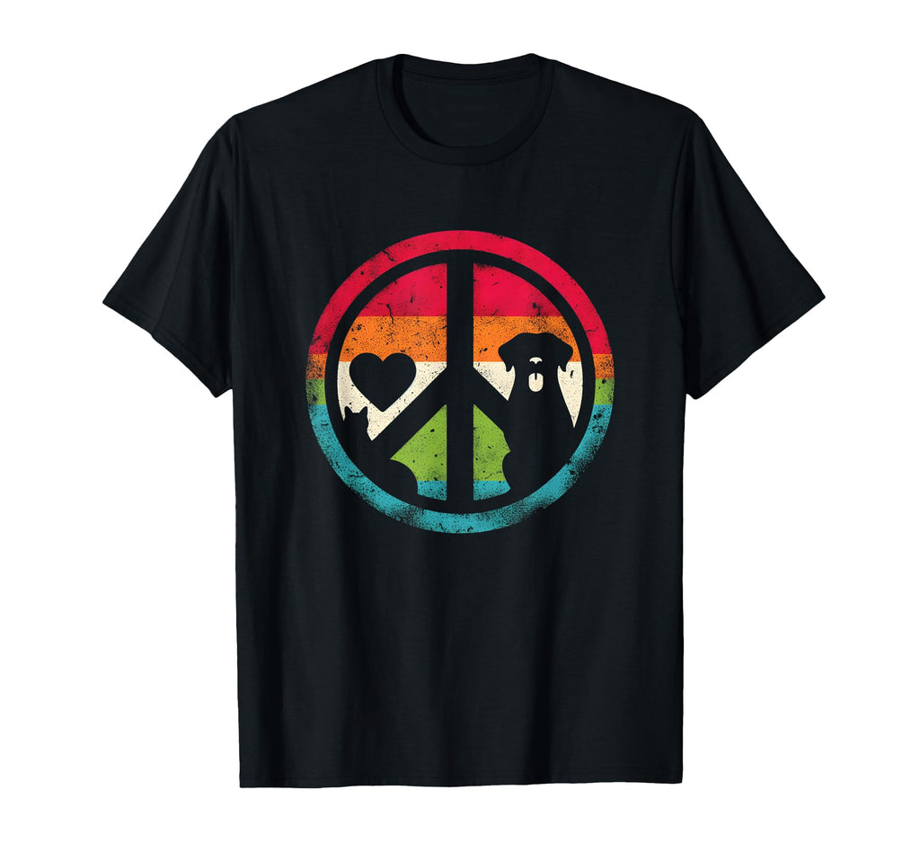 Peace Love Cats And Dogs Peace T-Shirt - Fun Novelty Design Men Women - T-Shirt, Sweatshirt, Hoodie