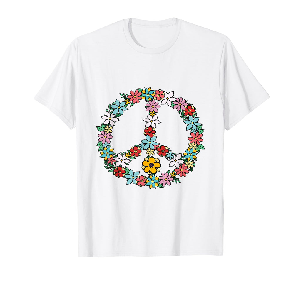 Love Peace Sign 60S 70S Dye Tie Dye T-Shirt - Aesthetic Graphic Unisex - T-Shirt, Sweatshirt, Hoodie