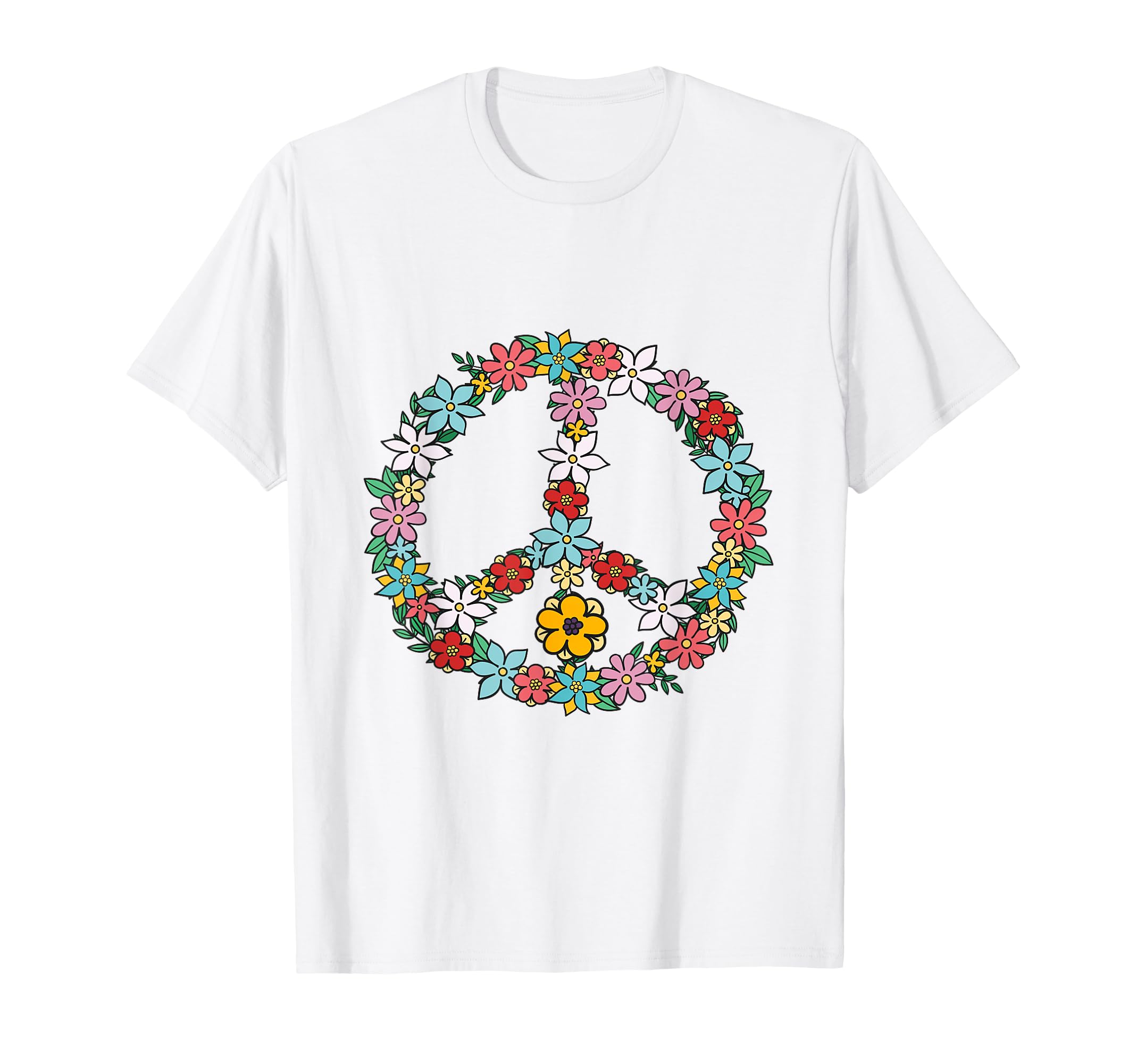 Love Peace Sign 60S 70S Dye Tie Dye T-Shirt - Aesthetic Graphic Unisex - T-Shirt, Sweatshirt, Hoodie