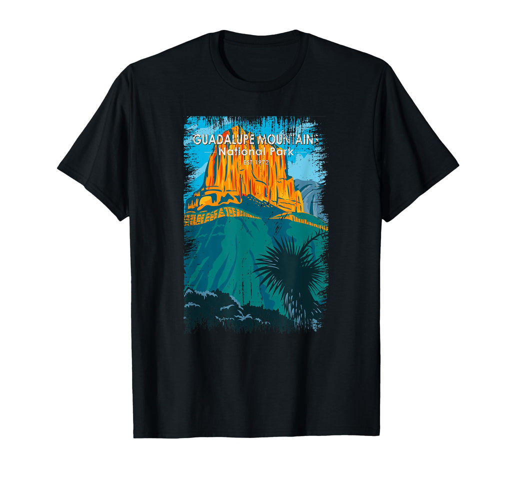 Guadalupe Mountains National Park T-Shirt - Fun Novelty Design for Adults - T-Shirt, Sweatshirt, Hoodie