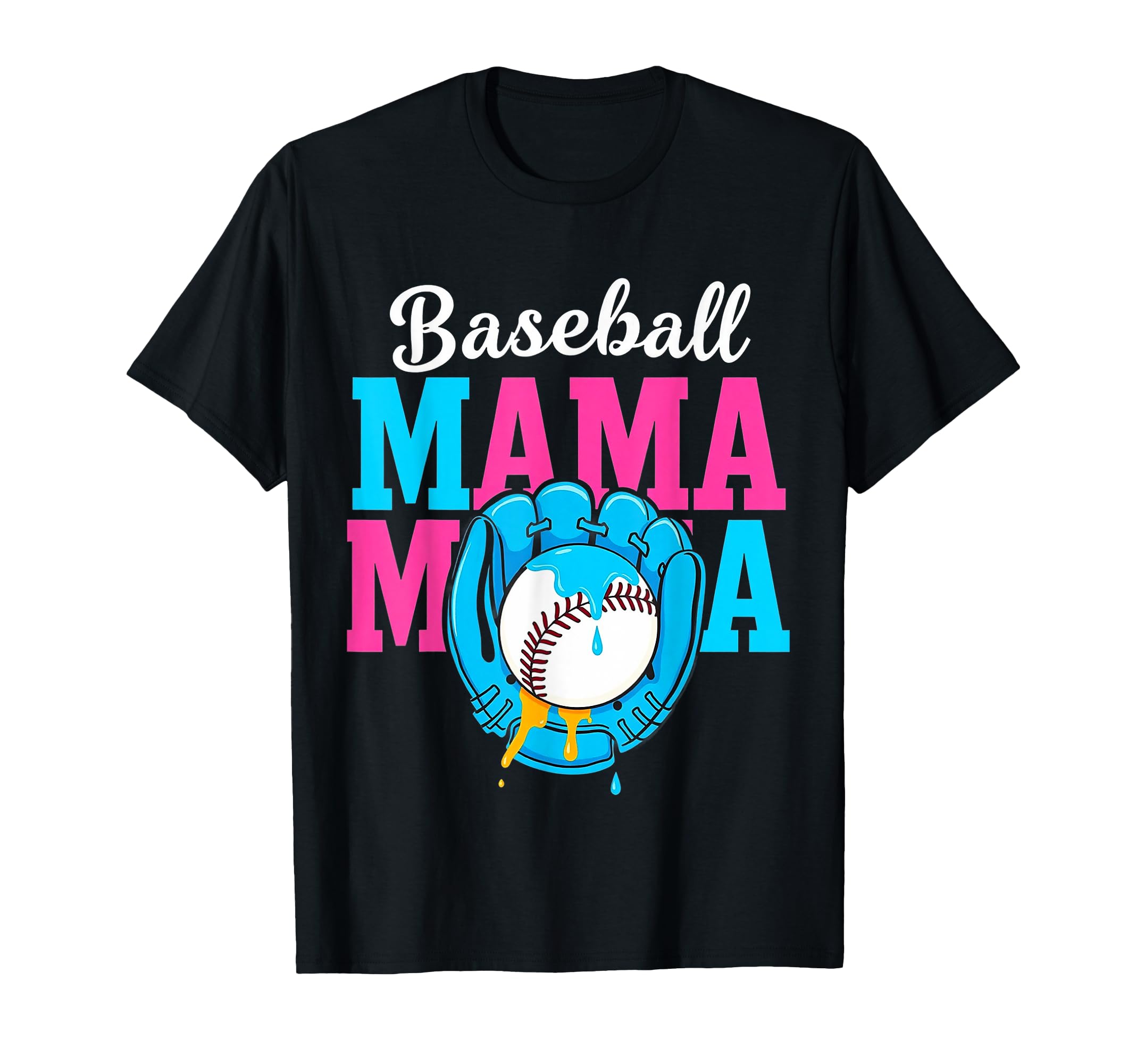 Baseball Mama Mothers Day Ice Creams T-Shirt - Trendy Graphic Unisex - T-Shirt, Sweatshirt, Hoodie