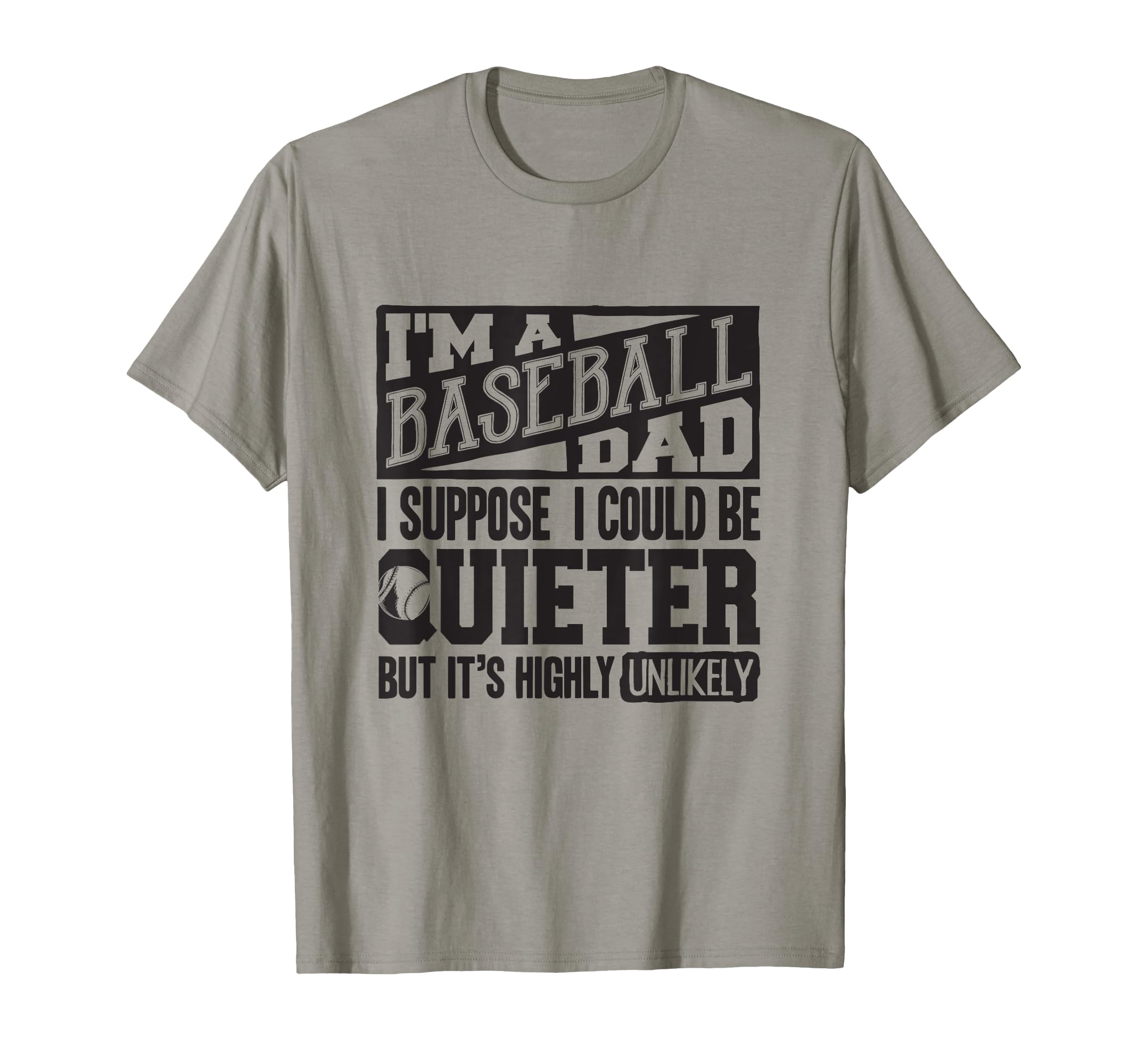 Baseball Dad Baseball Lover T-Shirt - Novelty Apparel Men Women - T-Shirt, Sweatshirt, Hoodie