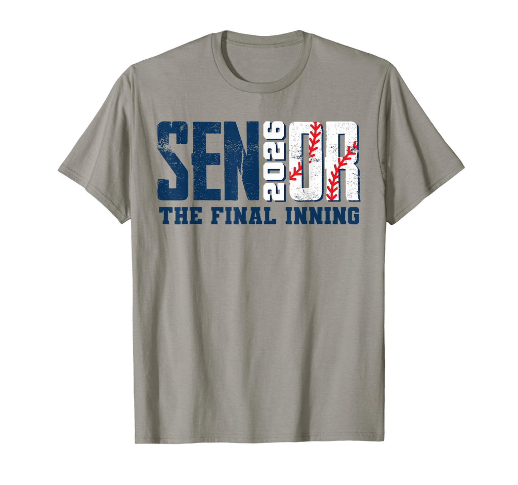 Senior Baseball Final Inning Class T-Shirt - Casual Everyday Wear Unisex - T-Shirt, Sweatshirt, Hoodie