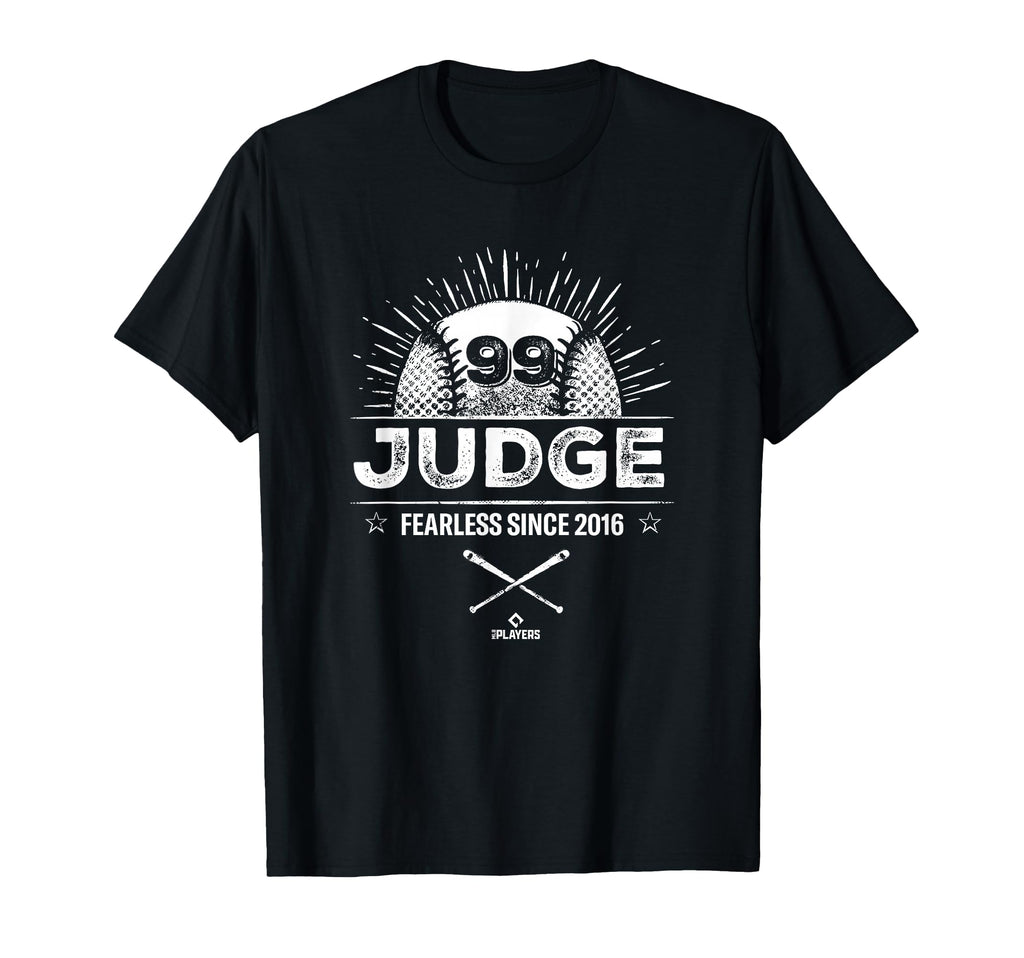 Aaron Judge Fearless New York Baseball Mlbpa T-Shirt - Graphic Print Unisex - T-Shirt, Sweatshirt, Hoodie