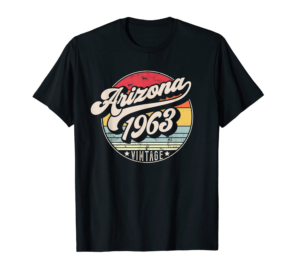 Arizona 1963 Birthday Sunset T-Shirt - Unique Graphic Unisex - T-Shirt, Sweatshirt, Hoodie