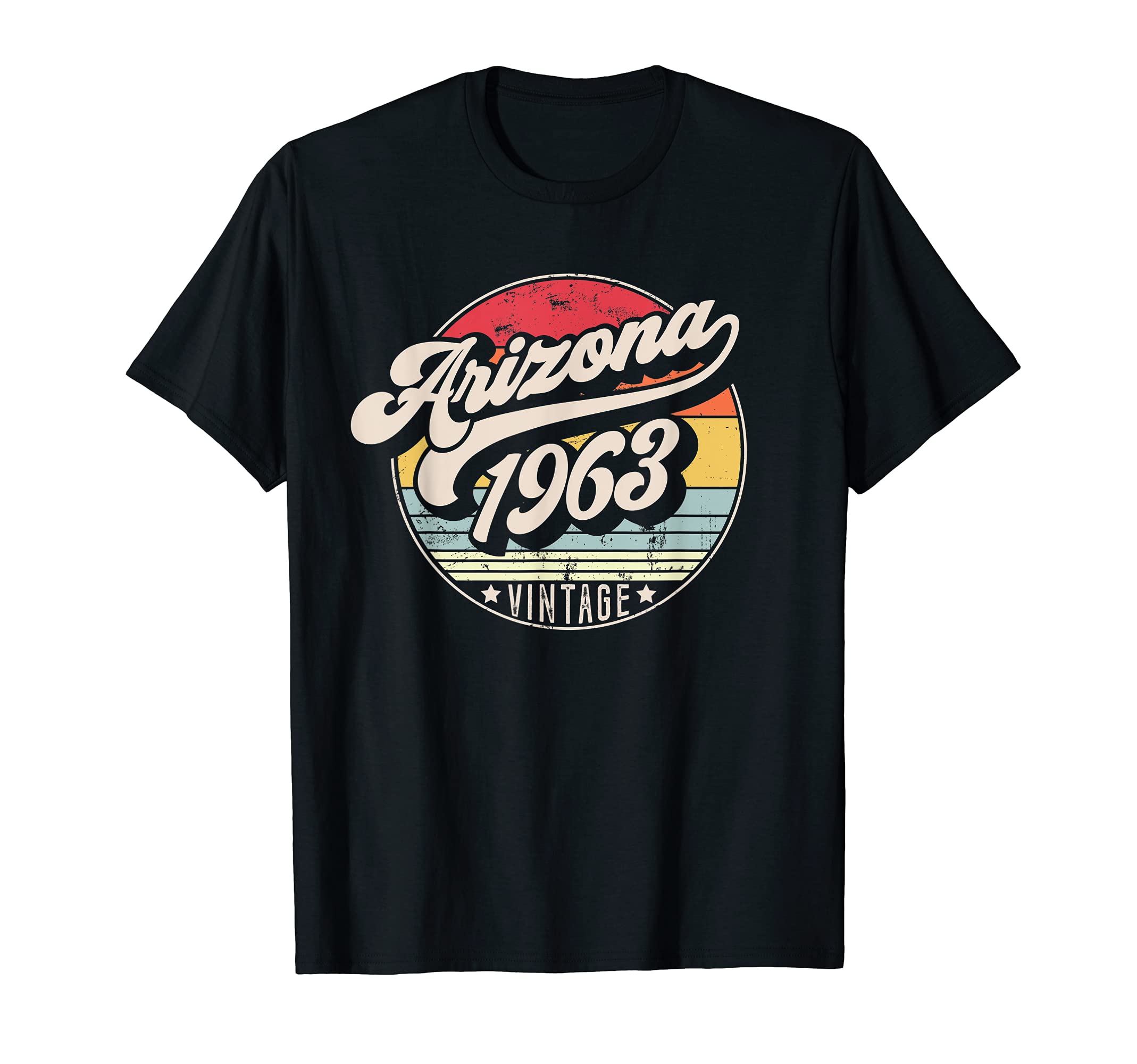 Arizona 1963 Birthday Sunset T-Shirt - Unique Graphic Unisex - T-Shirt, Sweatshirt, Hoodie