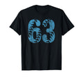 Baseball Softball Mom 63 Number Distressed T-Shirt - Trendy Graphic Unisex - T-Shirt, Sweatshirt, Hoodie