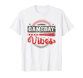 Funny Baseball Mom Dad Gameday Vibes T-Shirt - Fun Novelty Design Men Women - T-Shirt, Sweatshirt, Hoodie