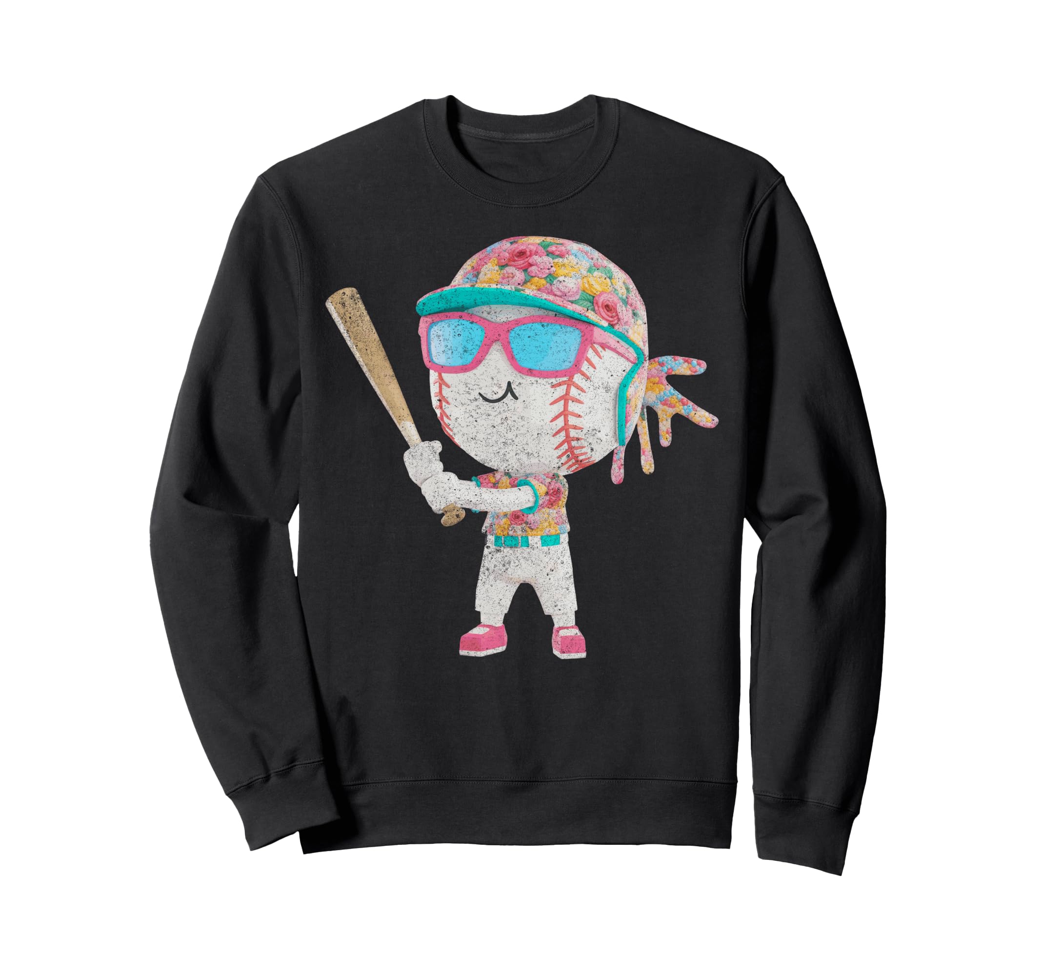 Baseball Drip Gamer Gifts T-Shirt - Custom Art Print Men Women - T-Shirt, Sweatshirt, Hoodie