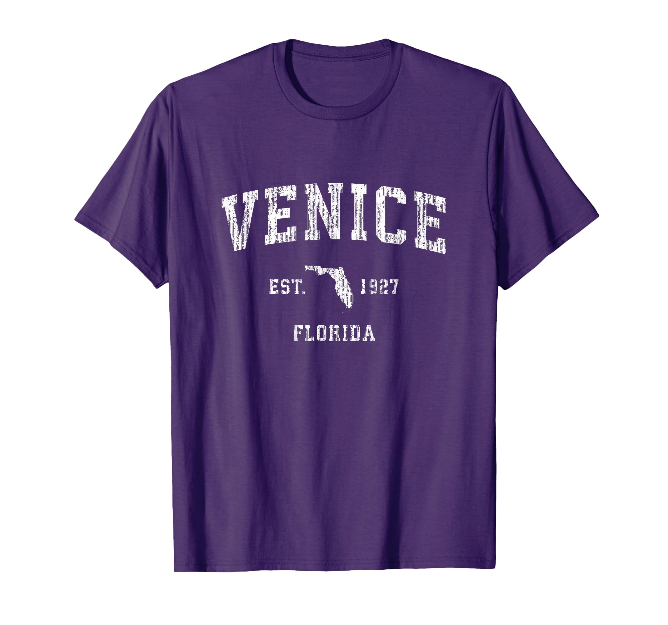 Venice Florida Fl Athletic Sports T-Shirt - Aesthetic Graphic Men Women - T-Shirt, Sweatshirt, Hoodie