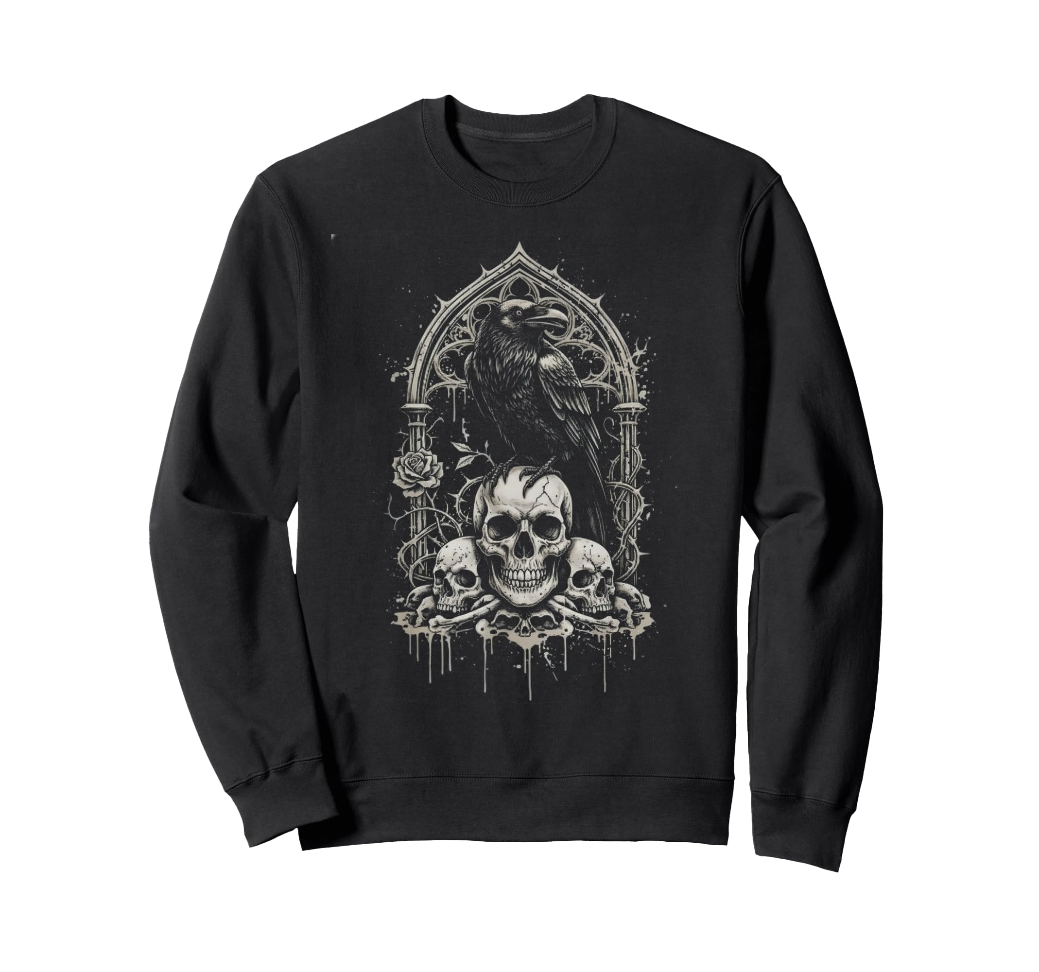 Y2K Goth Emo Aesthetic Gothic Sweatshirt - Streetwear Style for Adults - T-Shirt, Sweatshirt, Hoodie