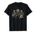 Skeleton Panda Rock Band Horror T-Shirt - Casual Everyday Wear for Adults - T-Shirt, Sweatshirt, Hoodie