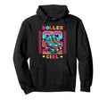 Roller Sunset Beach Skating Vibe Hoodie - Custom Art Print for Adults - T-Shirt, Sweatshirt, Hoodie