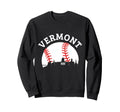 Vermont Baseball State Pride Sweatshirt - Trendy Graphic Men Women - T-Shirt, Sweatshirt, Hoodie