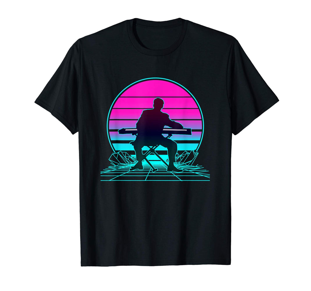 Sunset Keyboard T-Shirt - Aesthetic Graphic Men Women - T-Shirt, Sweatshirt, Hoodie